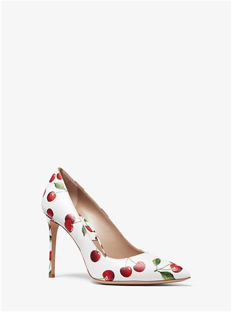 Gretel Cherry Leather Pump 